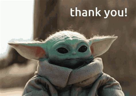 Baby Yoda Thank You GIF - Baby Yoda Thank You - Discover & Share GIFs