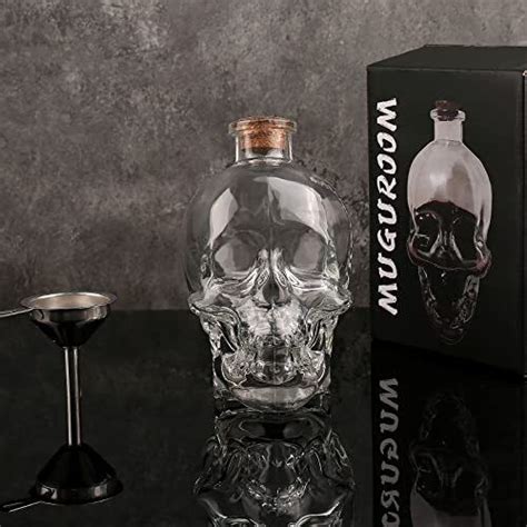 SKULL DECANTER CRYSTAL GLASS SKULL LIQUOR BOTTLE 750ML WHISKEY BOURBON GOTHIC BO – Vocabulary Today