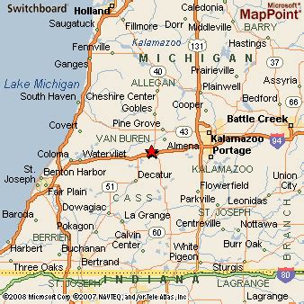 Where is Paw Paw, Michigan? see area map & more