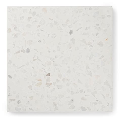 Sample: Terrazzo - White 12"x12" | Riad Tile