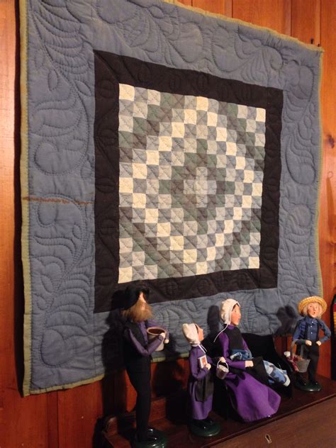 Amish quilt wall hanging | Amish quilts, Quilts, Quilted wall hangings