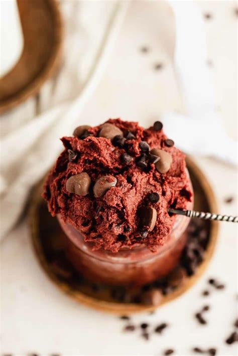 Red Velvet Cookie Dough - Flouring Kitchen