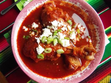 Chilate de Pollo (Braised Chicken in a Spicy Guajillo Broth) - Hispanic Kitchen | Mexican food ...