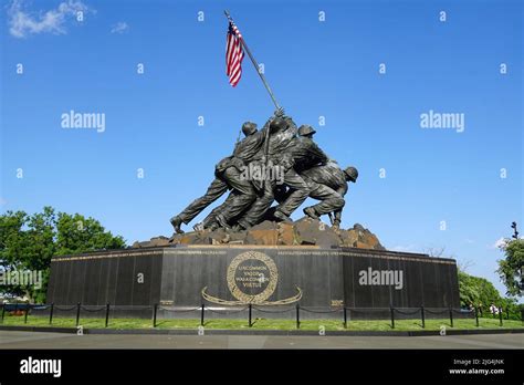 United States Marine Corps War Memorial (Iwo Jima Memorial), Arlington ...