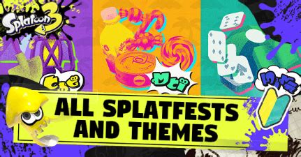 List of All Splatfest Events and Themes | Splatoon 3｜Game8