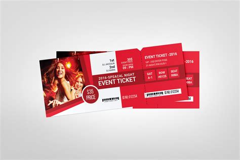 Creative Event Ticket Templates 5.99 #carnival #clubticket #concert #concerttickets #conference ...