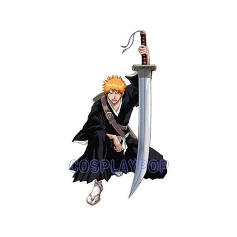 Ichigo Kurosaki Soul Reaper Uniform in Bleach Cosplay costume