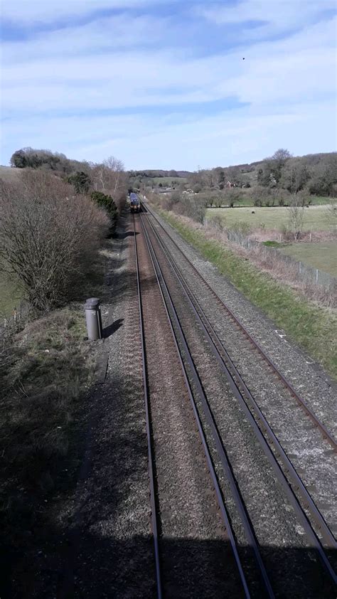 A South Western Railway Class 450 rolling through the countryside. : r/trains