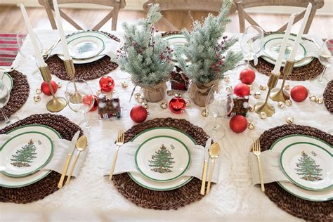 Stunning Christmas Table Setting Ideas with Macy's | Fancy Ashley