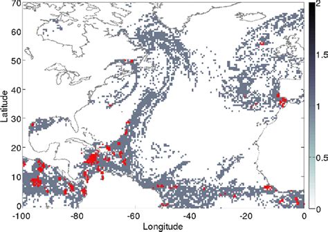 Lightning strike hazard map estimated using the NN method and six... | Download Scientific Diagram