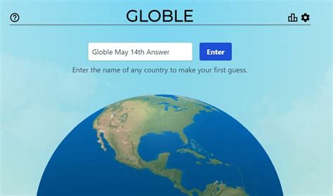 Globle Game May 14 2022 Answer Today – World Global Mystery Country ...