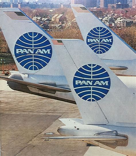 Pan Am tails, JFK 1985 Airlines Branding, Airline Logo, Jets, Pan American Airlines, Lockerbie ...