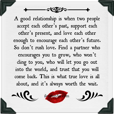 A good relationship. - I Love My LSI | Boyfriend quotes, Words, Inspirational quotes