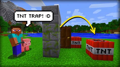 Minecraft Tnt Traps