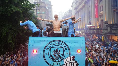 Jack Grealish’s iconic Man City Treble parade photo hung in the world-famous Louvre Museum… but ...