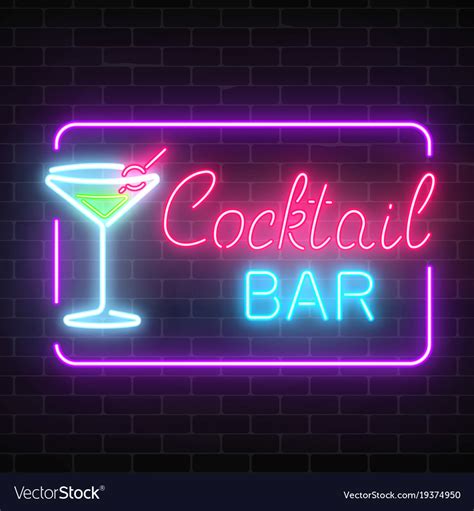 Cocktail Bar Neon Sign