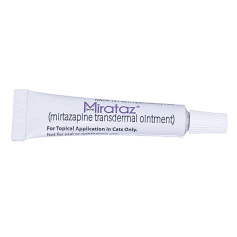 Mirataz (Mirtazapine) Transdermal Ointment - Relief for Cat Appetite Loss