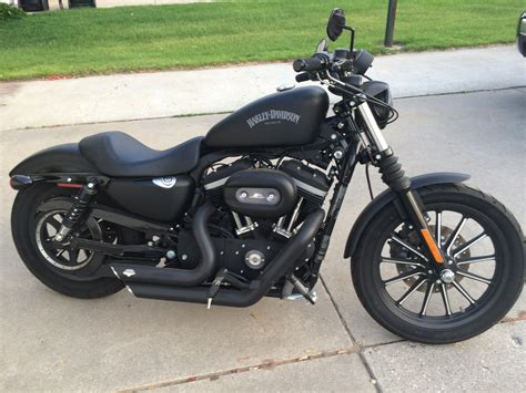 2013 Harley-Davidson® XL883N Sportster® Iron 883™ (Flat black), Green ...