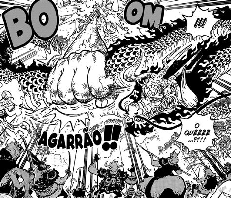 Olha como ficou! One Piece revelou o despertar e o Gear 5 de Luffy no mangá 1044 e está incrível!