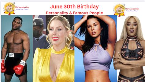 People Born On June 30 - Personality, Love and Money