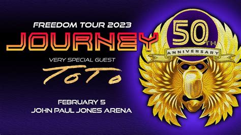 Journey – Freedom Tour 2023, JOHN PAUL JONES ARENA, Charlottesville ...