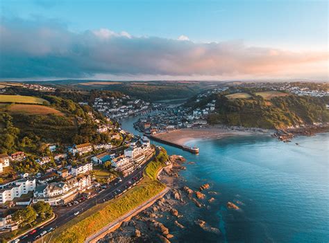 Looe Beach - KernowFromAbove