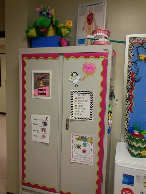 School nurses office ideas | School nurse office decorations, Nurse office, School nurse office