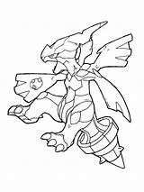 Pokemon Zekrom coloring Pages  Free Printable sketch template