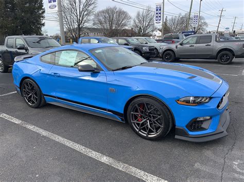 Finally picked up my New Mach 1 (Grabber Blue)! | 2015+ S550 Mustang Forum (GT, EcoBoost, GT350 ...