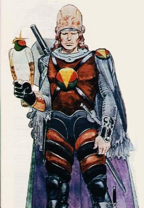 Duncan Idaho, by Moebius | Dune art, Jodorowsky's dune, Character design