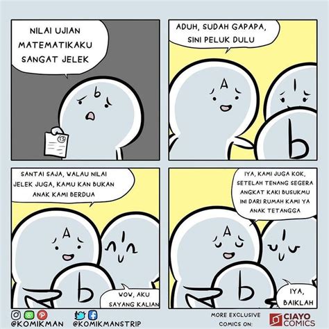 Contoh Gambar Komik Strip