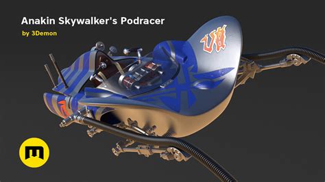 Anakin Skywalker’s Podracer – 3Demon – 3D print models download