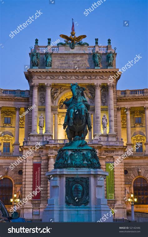 Viennas Imperial Palace Night Stock Photo 52142446 - Shutterstock