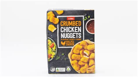 Coles Crumbed Chicken Nuggets Review | Chicken nugget | CHOICE