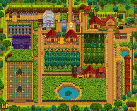 Farm layouts - Stardew Valley | The Lost Noob