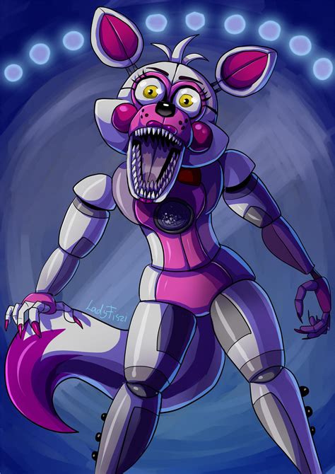 Funtime Foxy by LadyFiszi on DeviantArt