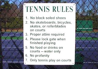 Rules Of Tennis ~ Sports-Science2Relativity