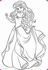 Walt Disney Coloring Pages  Princess Ariel Characters sketch template