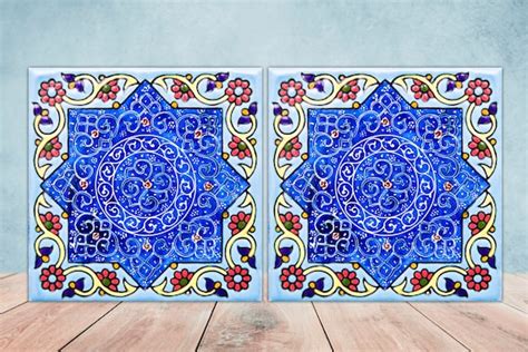 Home & Living Coaster Table Decorative Tiles Moroccan Ceramic Tiles Bathroom Tiles Kitchen ...