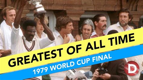 1979 WORLD CUP FINAL | WEST INDIES V ENGLAND - YouTube