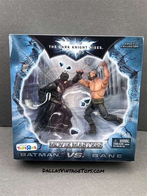 2012 The Dark Knight Rises: Batman Vs. Bane Movie Masters Toys R Us Exclusive