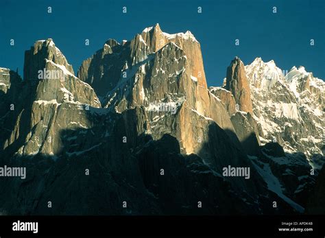 Trango towers, Pakistan Stock Photo - Alamy