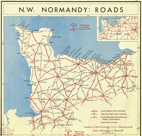 GIS Research and Map Collection: D-Day Normandy Invasion Maps Available from Ball State ...