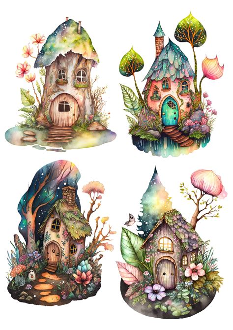 Decoupage, Paper Mulberry, Art Et Illustration, Fairy Land, Fairy Houses, Rice Paper, Art ...