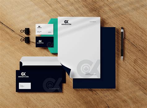 OK IMMIGRATION. (Logo & branding design) :: Behance