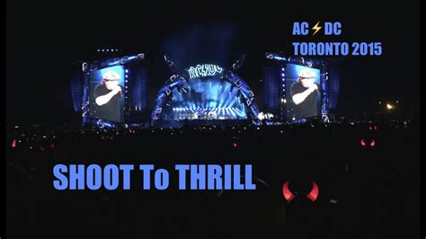 AC/DC Shoot to Thrill | LIVE | Toronto | 2015 | HQ Sound - YouTube