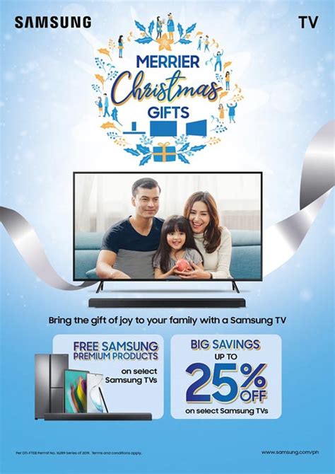 Samsung PH announces Merrier Christmas Gifts promo for TVs - Technobaboy