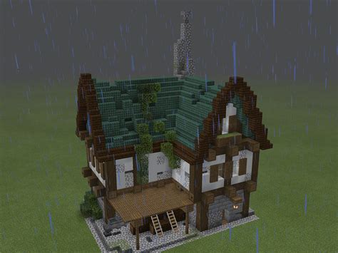 Regular medieval house : r/Minecraft