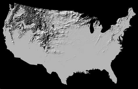 Snowfall as Animated Relief Map – The Map Room