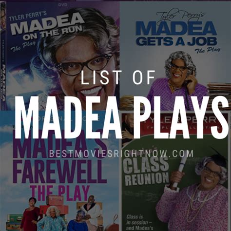 List of Madea Plays - Best Movies Right Now